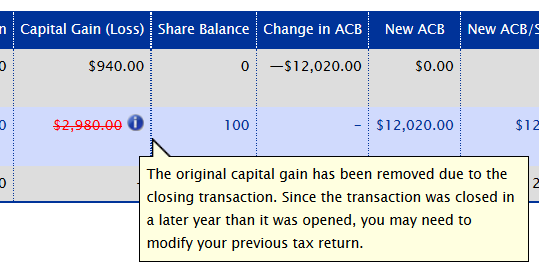 Adjusted Cost Base and Capital Gains for Stock Options ...